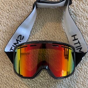 Smith Optics Drift Goggles Red Sol-X Mirror - Black Frame
